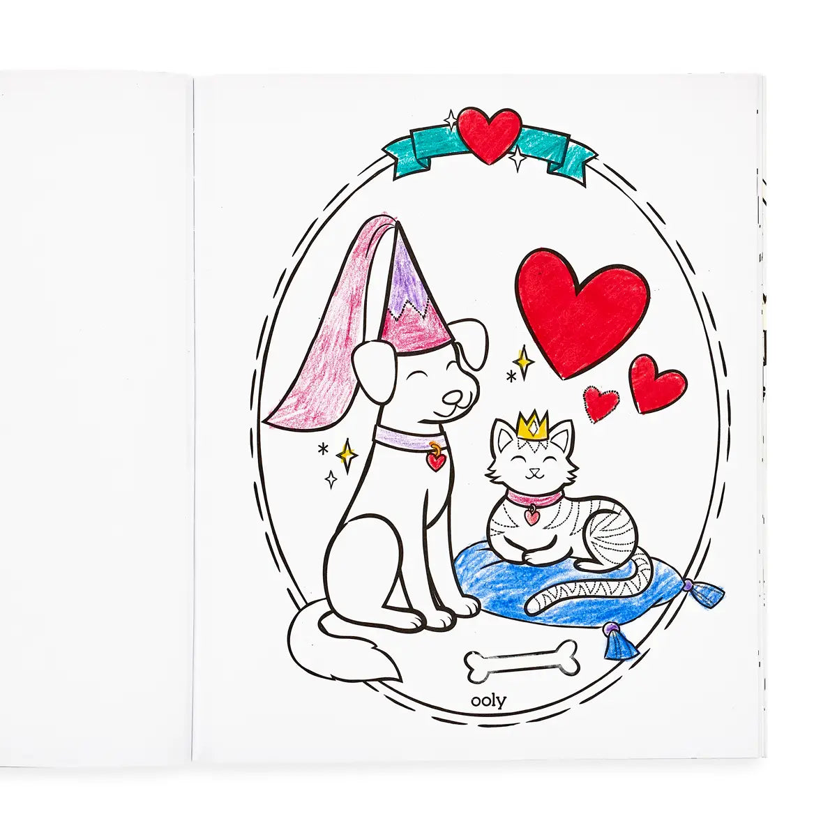 Color-in' Book - Princesses & Fairies - Eden Lifestyle