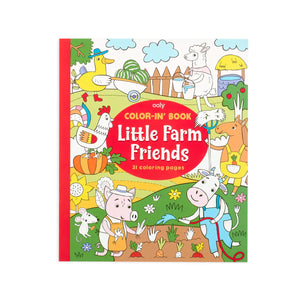 Color-in' Book: Little Farm Friends (8" x 10") - Eden Lifestyle