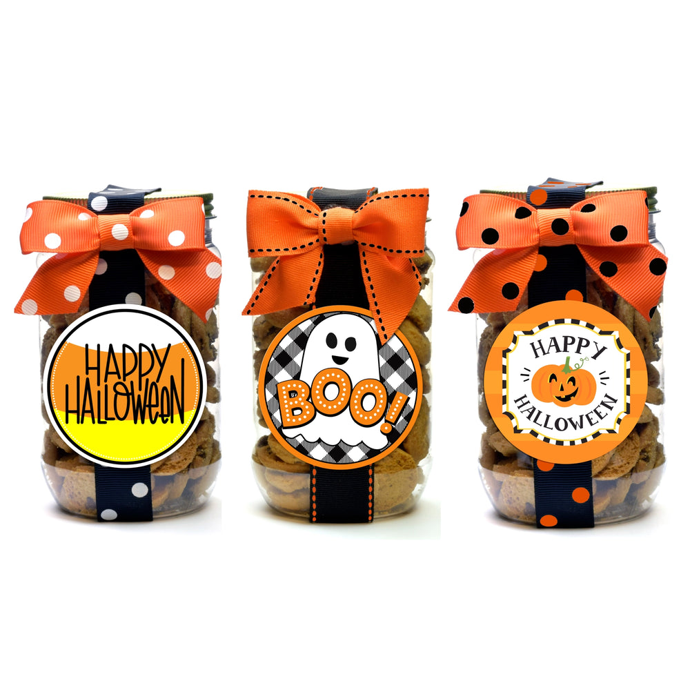 Cookies - Halloween - Pint Jars - Eden Lifestyle