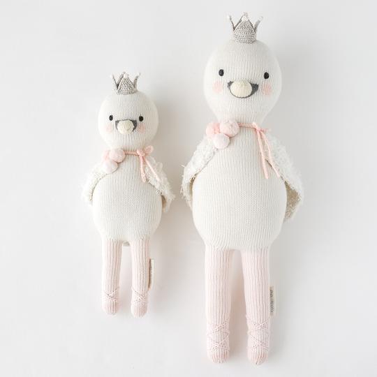 Cuddle+Kind, Gifts - Stuffed Animals,  Cuddle+Kind - Harlow the Swan Little 13