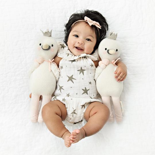 Cuddle+Kind, Gifts - Stuffed Animals,  Cuddle+Kind - Harlow the Swan Little 13