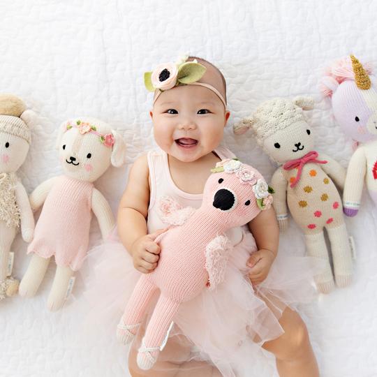 Cuddle+Kind, Gifts - Stuffed Animals,  Cuddle+Kind - Penelope the Flamingo