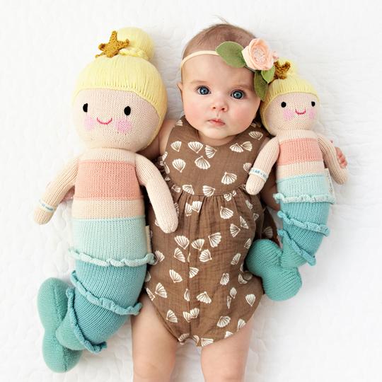 Cuddle+Kind, Gifts - Stuffed Animals,  Cuddle+Kind - Skye the Mermaid