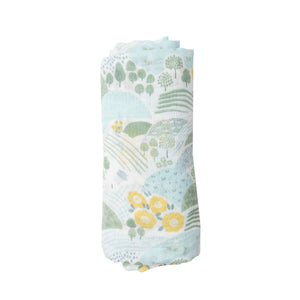 Cute Country Floral Swaddle Blanket - Eden Lifestyle