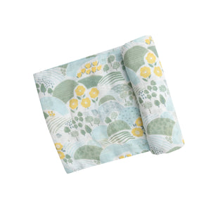 Cute Country Floral Swaddle Blanket - Eden Lifestyle