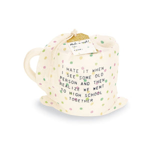Mud Pie, Home - Drinkware,  Mud Pie - Dots Birthday Coffee Mug