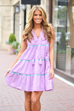 The Sheila Dress - Lavender - Eden Lifestyle