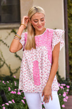 The Rosalee Ruffle Top - Eden Lifestyle