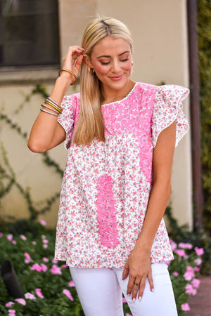 The Rosalee Ruffle Top - Eden Lifestyle