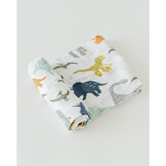 Little Unicorn, Baby - Swaddles,  Little Unicorn Swaddle - Dino Friends