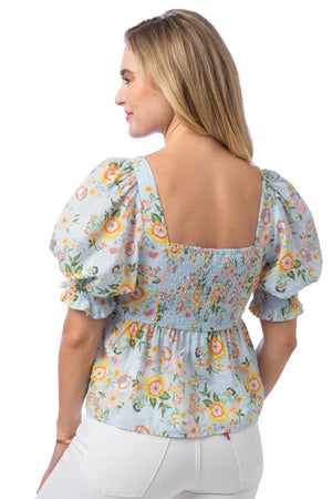 Daphne Top in Garden Party - Eden Lifestyle