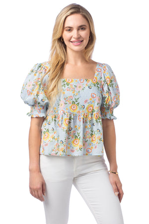 Daphne Top in Garden Party - Eden Lifestyle