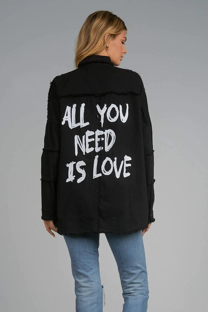 Dawn Black Jacket - Eden Lifestyle
