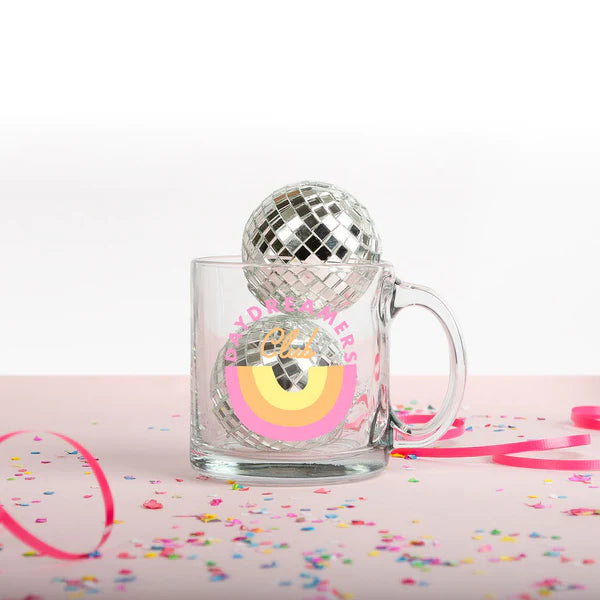 Day Dreamers Club Glass Mug - Eden Lifestyle