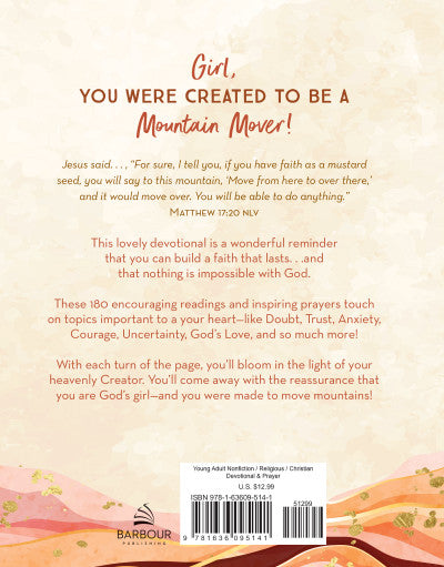 Devotions for a "Moving Mountains" Kind of Girl Book - Eden Lifestyle