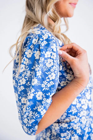 Ditzy Floral Wrap Dress - Eden Lifestyle