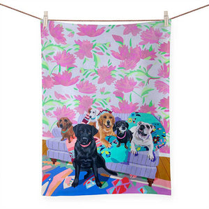 Dog Tales Tea Towel - Eden Lifestyle