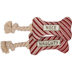 Primitives By Kathy, Gifts - Other,  Dog Toy - Naughty And Nice Bone