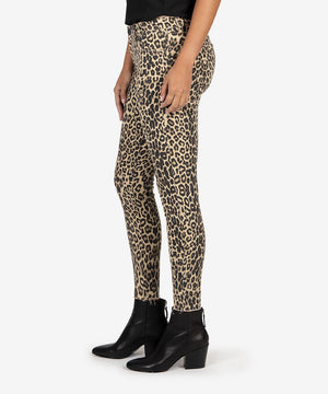 KUT from the Kloth, Women - Denim,  KUT from the Kloth |  Donna Slim Fit Ankle Skinny (Leopard)