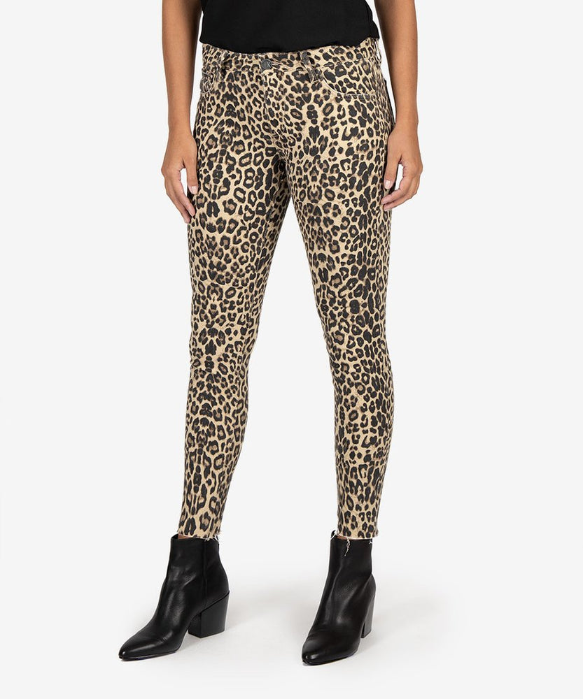 Kut from the kloth leopard jeans 2025