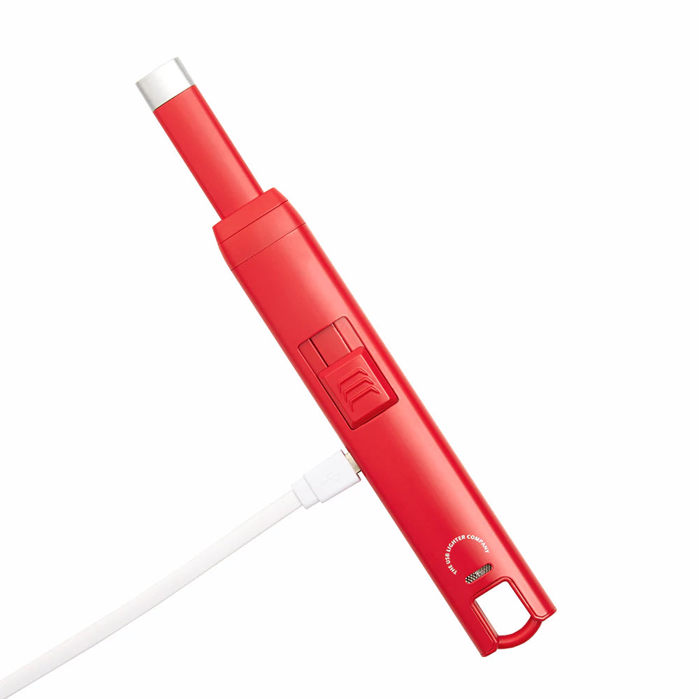 Red Candle Lighter USB Rechargeable - Eden Lifestyle