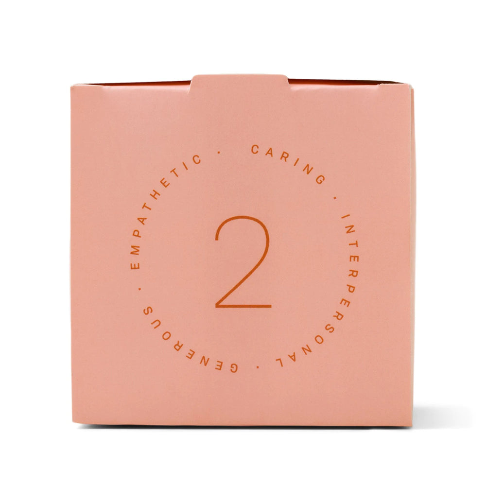 Paddywax Enneagram #2 Helper 6 oz Candle - Violet + Vanilla - Eden Lifestyle