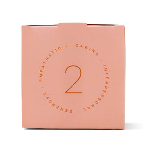 Paddywax Enneagram #2 Helper 6 oz Candle - Violet + Vanilla - Eden Lifestyle
