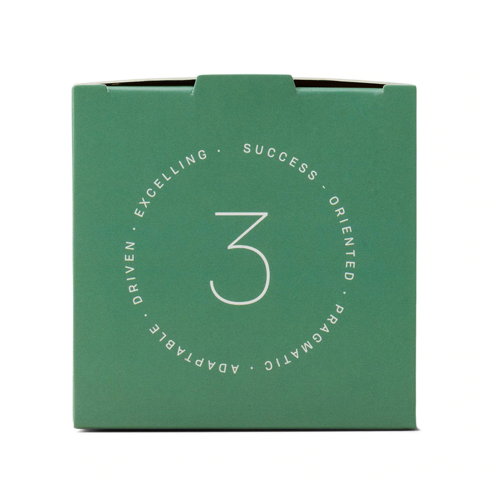Paddywax Enneagram #3 Achiever 6 oz Candle - Tobacco + Patchouli - Eden Lifestyle