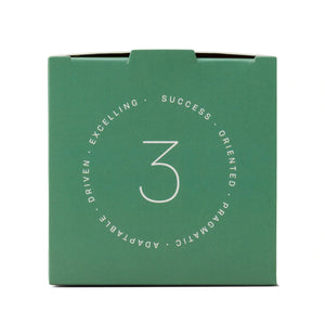 Paddywax Enneagram #3 Achiever 6 oz Candle - Tobacco + Patchouli - Eden Lifestyle