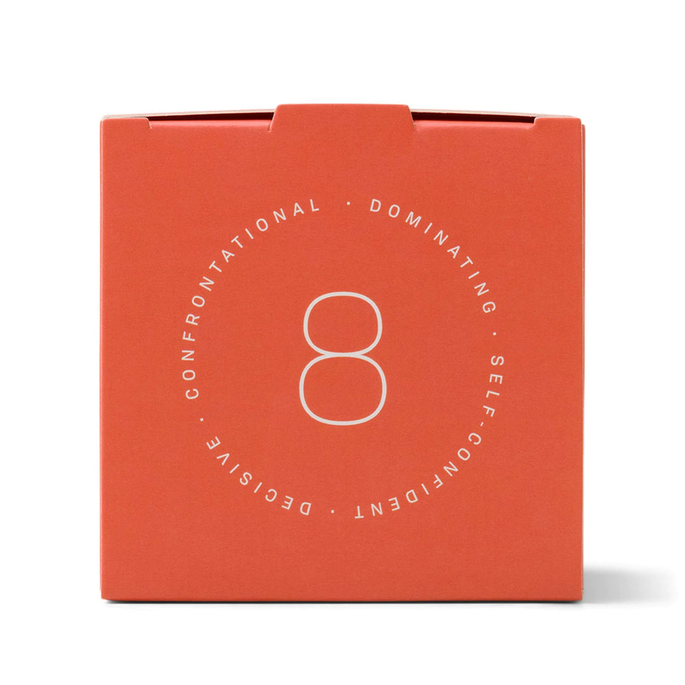 Paddywax Enneagram #8 Challenger 6 oz Candle - Incense + Smoke - Eden Lifestyle
