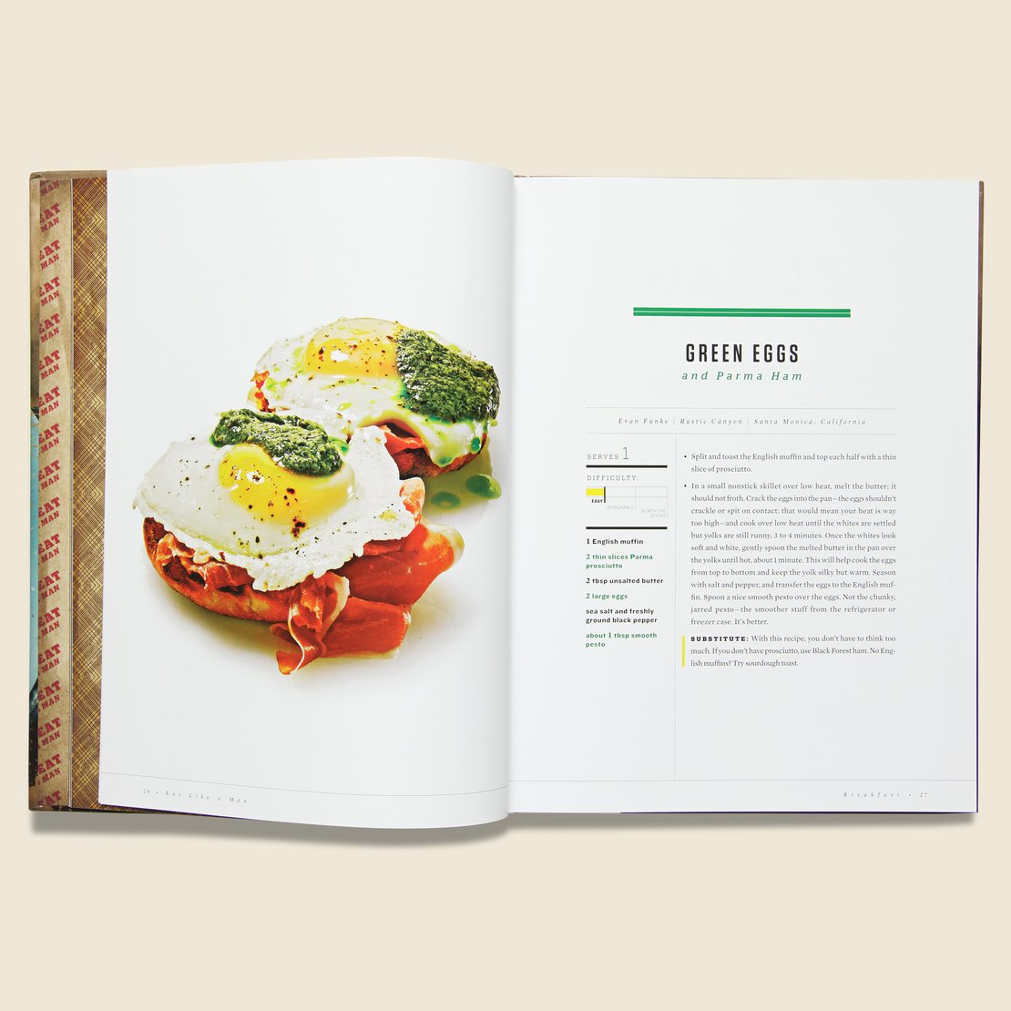 Eat Like a Man: The Only Cookbook a Man Will Ever Need - Eden Lifestyle