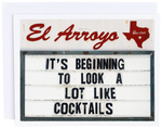 El Arroyo Cocktails Card - Eden Lifestyle