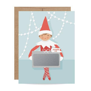 Eden Lifestyle, Gifts - Greeting Cards,  Elf On The Shelf Scratch-off Card