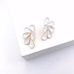 Eden Lifestyle, Accessories - Jewelry,  Ellie White Stud Earring