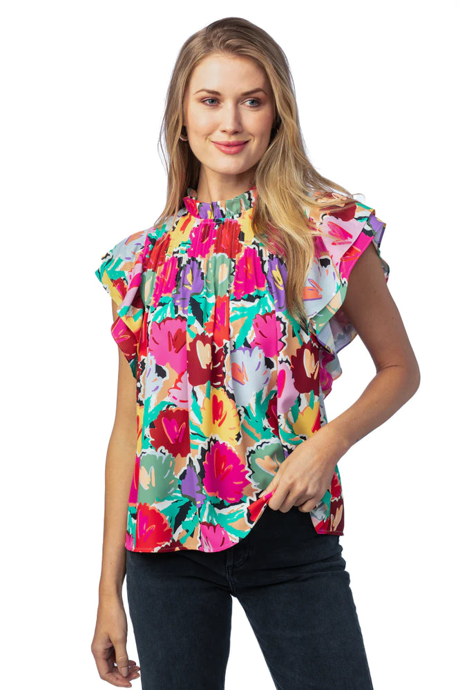 Elsie Top London Blooms - Eden Lifestyle