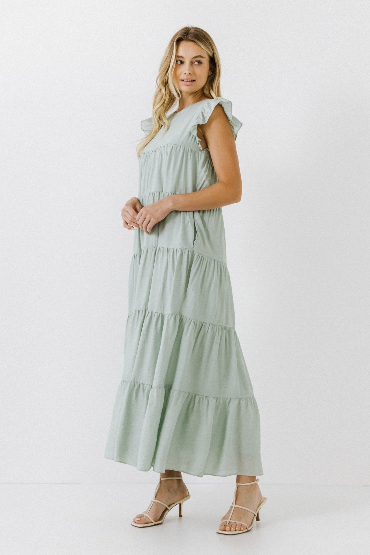 Emma Tiered Maxi Dress - Eden Lifestyle