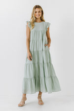 Emma Tiered Maxi Dress - Eden Lifestyle