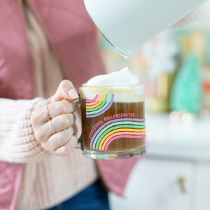 Emotional Rollercoaster Glass Mug - Eden Lifestyle