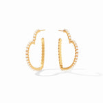 Esme Heart Pearl Hoop - Eden Lifestyle