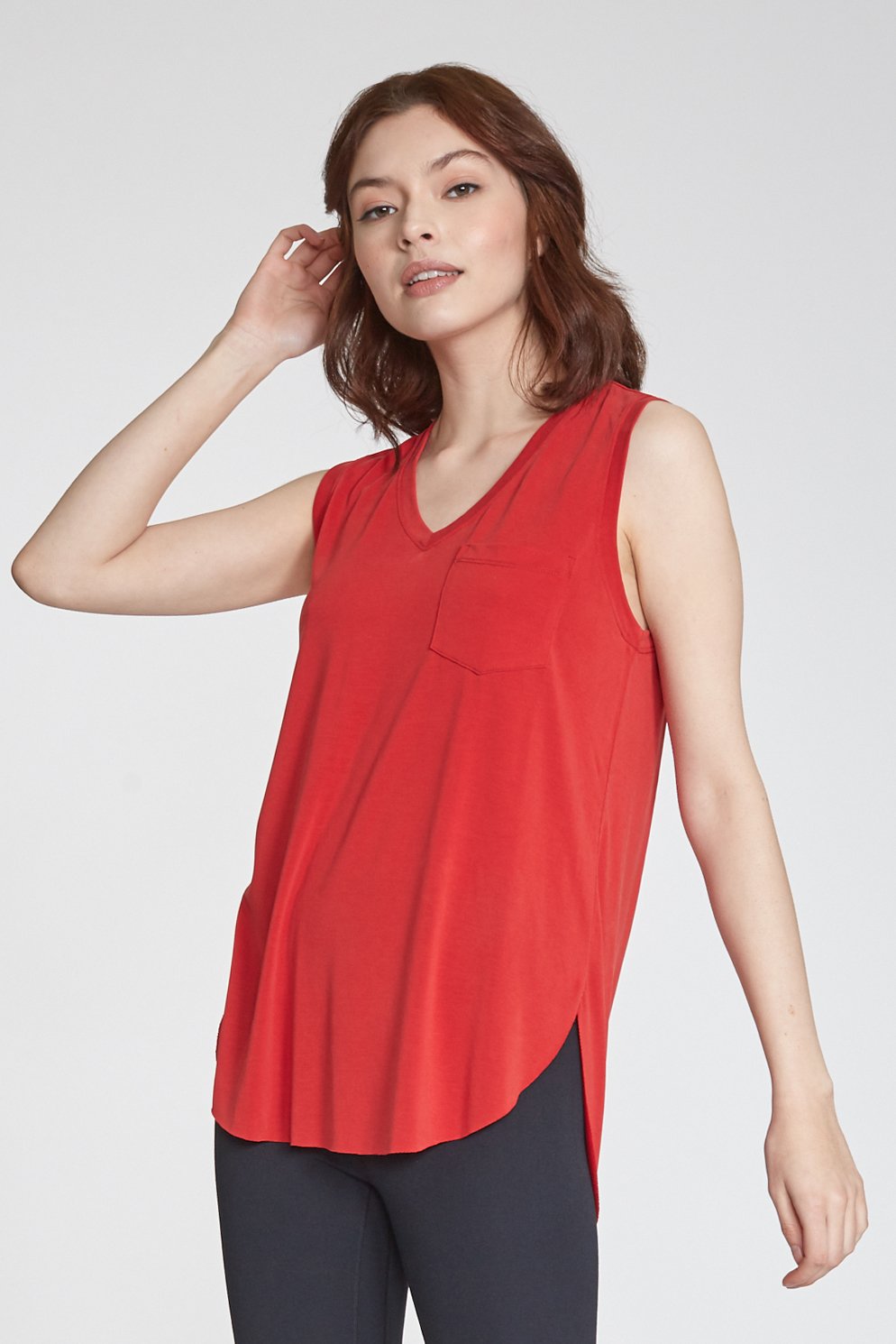 Another Love, Women - Shirts & Tops,  Esther Cherry Tank