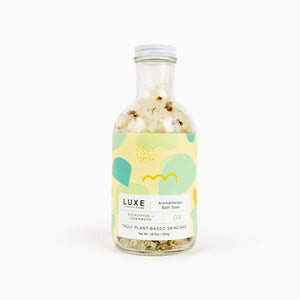 Eucalyptus + Cedarwood Aromatherapy Bath Salt Soak - Eden Lifestyle