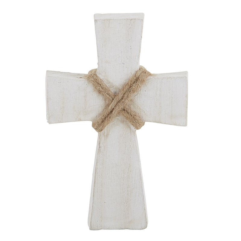Paulownia Wood Standing Cross - Small - Eden Lifestyle