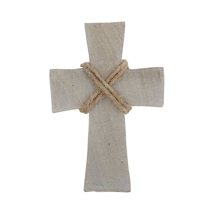 Paulownia Wood Standing Cross - Small - Eden Lifestyle