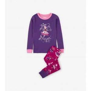 Hatley, Girl - Pajamas,  Hatley Fairy Sleeper Organic Cotton Appliqu?? Pajama Set