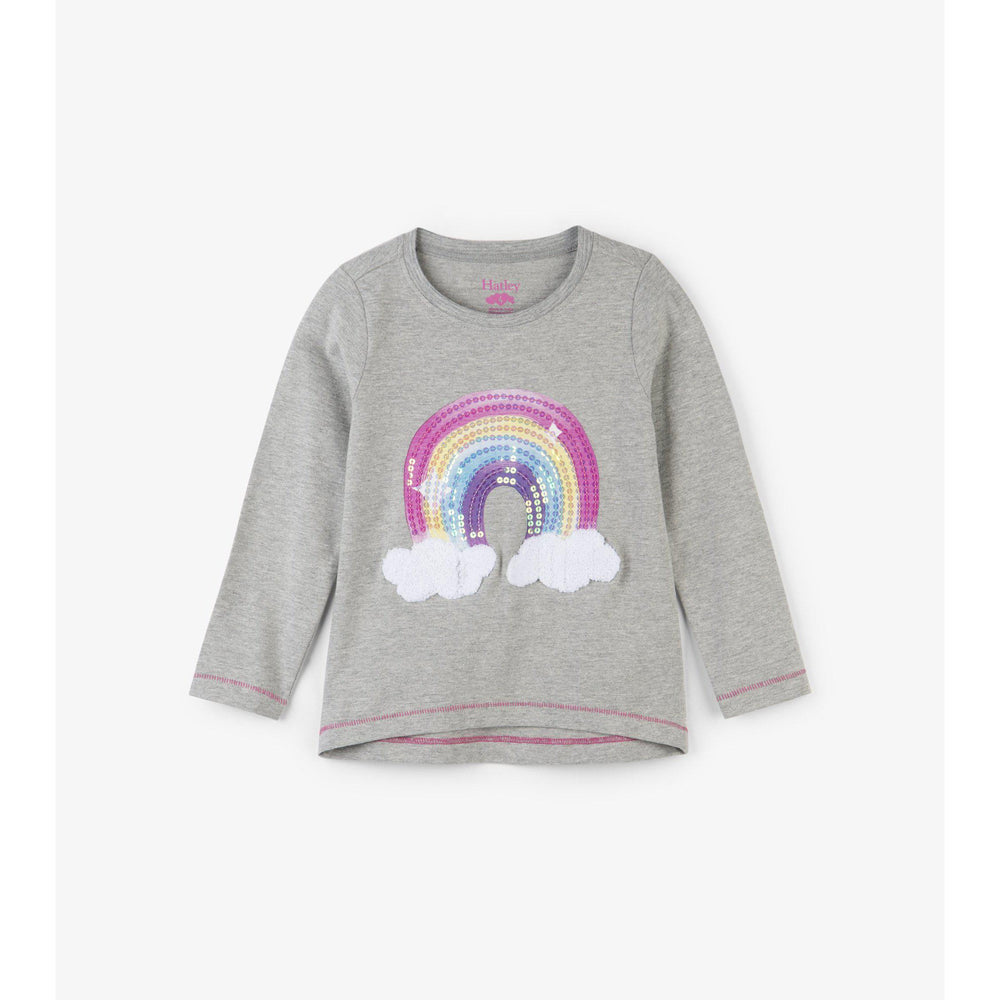 Hatley, Girl - Shirts & Tops,  Hatley Retro Rainbow Long Sleeve Tee