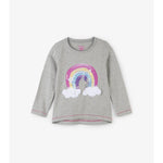 Hatley, Girl - Shirts & Tops,  Hatley Retro Rainbow Long Sleeve Tee