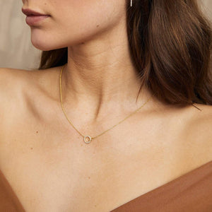 Gorjana, Accessories - Jewelry,  Gorjana - Balboa Shimmer Interlocking Necklace