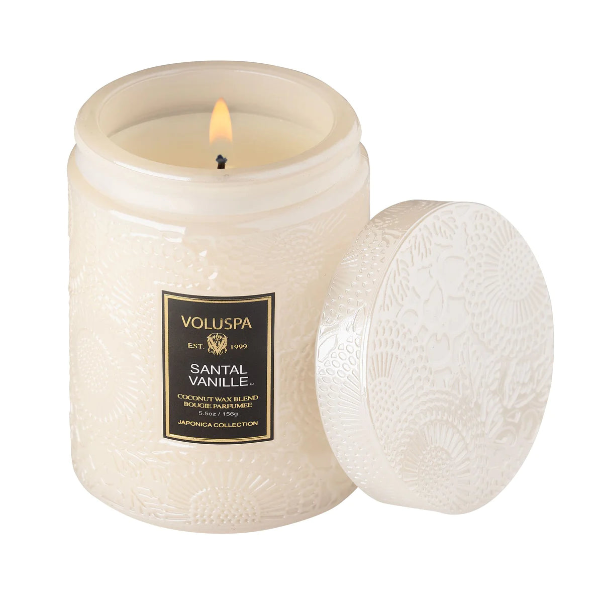 Voluspa Santal Vanille Small Jar Candle - Eden Lifestyle