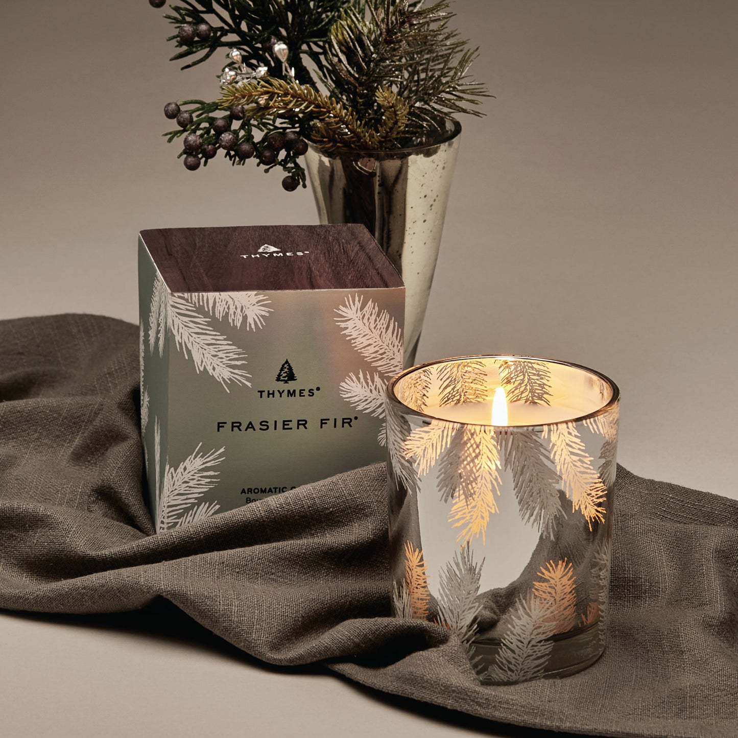 Frasier Fir Statement Poured Candle - Eden Lifestyle