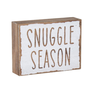Snuggle Season Block Sign - Eden Lifestyle